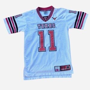 Colosseum Athletics Texas Longhorns Jersey #11 NCAA Football Youth SZ Med 12/14